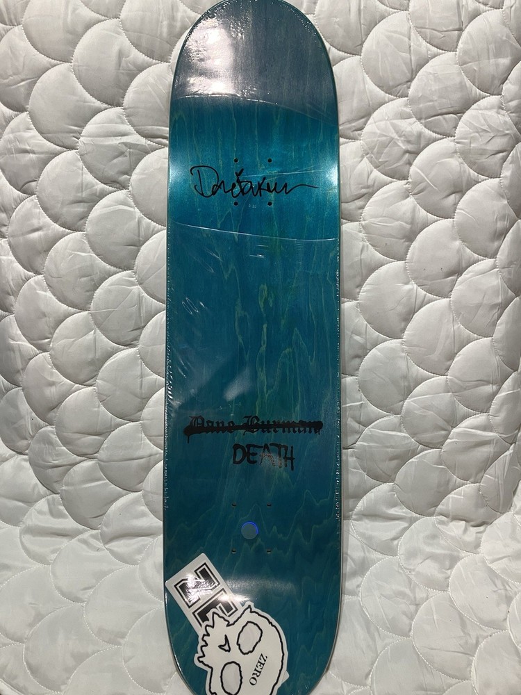 ☠️ ZERO x Burman “DANE vs DEATH” Lenticular Deck - 8.25 [Ltd AUTOGRAPHED] 💀