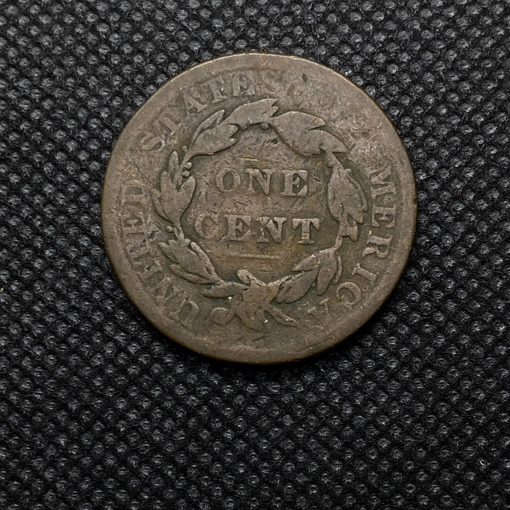 1838 Copper Coronet Head Large Cent