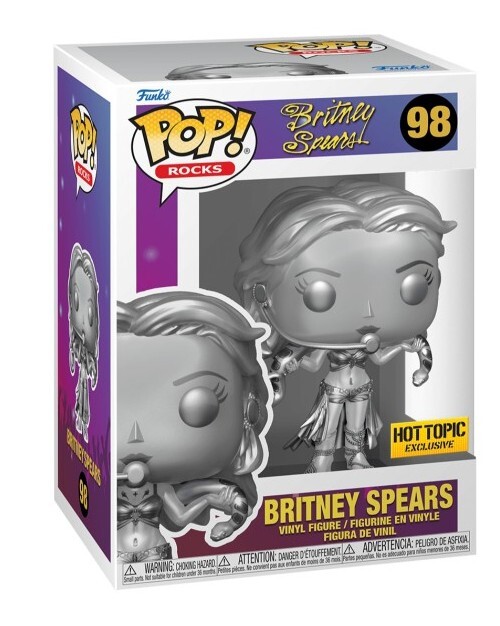Funko Pop! Britney Spears #98 Hot Topic Exclusive Limited 5000 Pcs + protector
