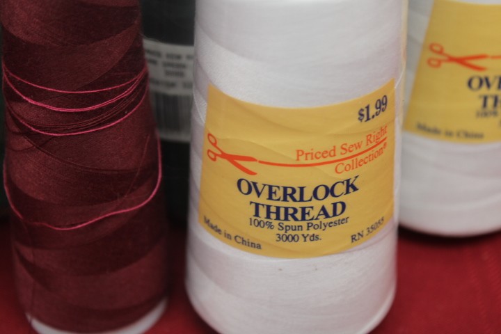 Serger Thread - 20 Spools (Overlock & Maxi Lock Brands)