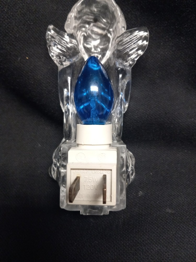 Clear Plastic - Praying Angel -Night Light