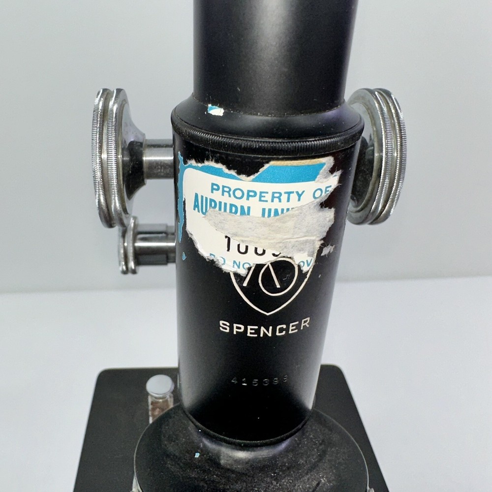 AO Spencer microscope Auburn University