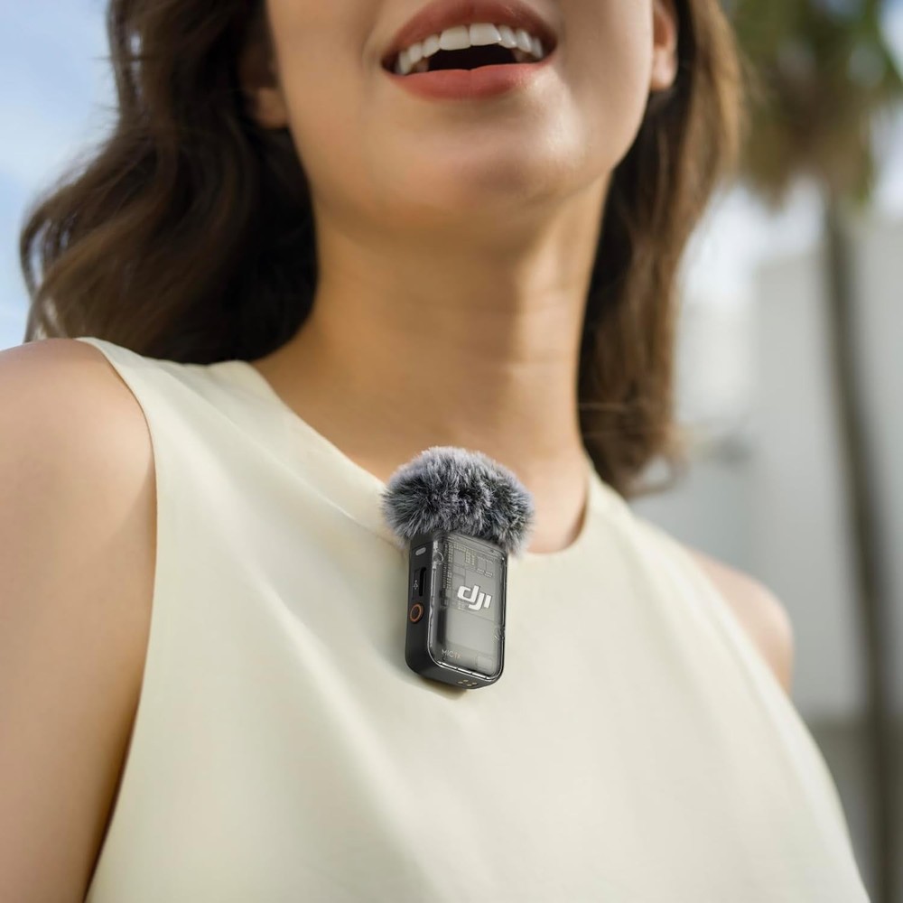 DJI Mic 2 Transmitter,Wireless Microphone with Intelligent Noise Cancelling