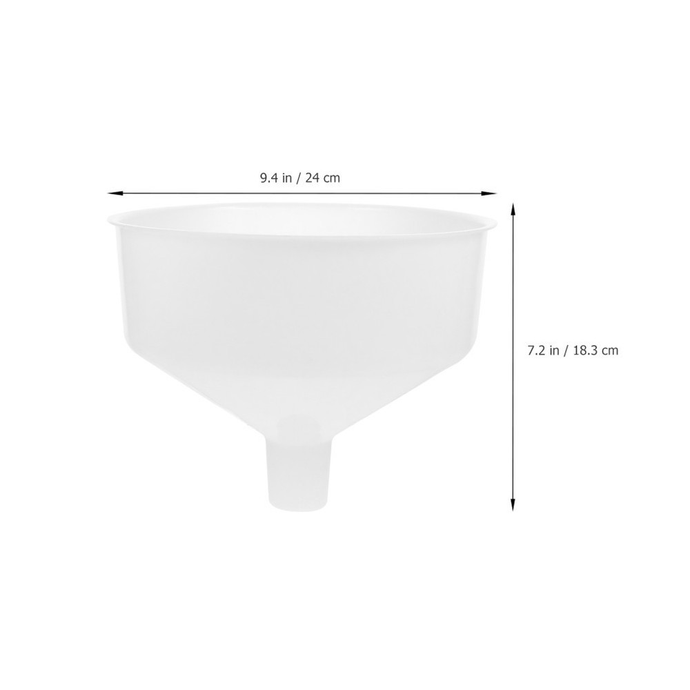 Portable Plastic Funnel Practical Kitchen Tool for Filling Beer