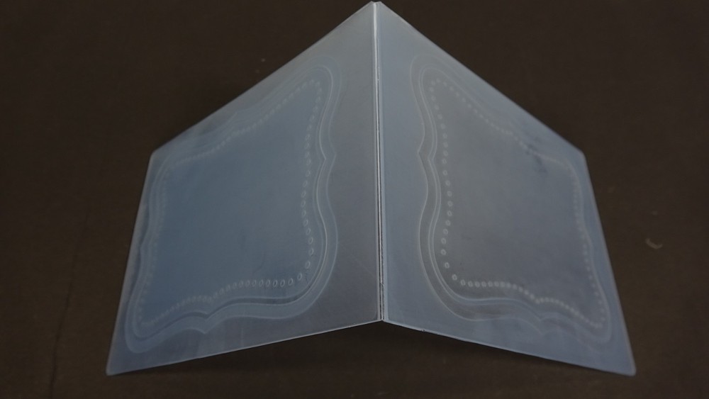 Lifestyle Crafts Quickutz Embossing Folder Picture Frame