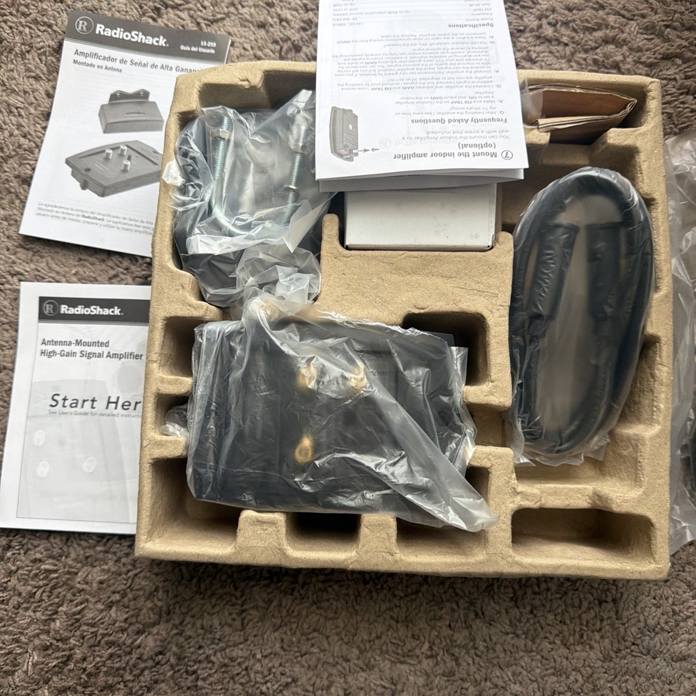 Radioshack High Gain full set New never use