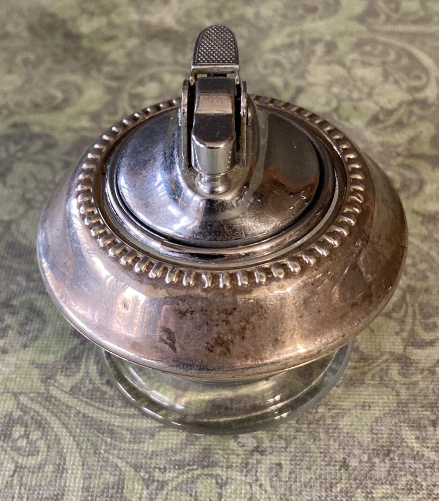 Wallace Sterling & Glass Lighter