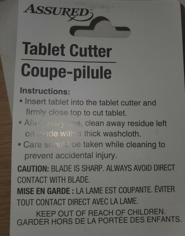 ASSURED "TABLET CUTTER"