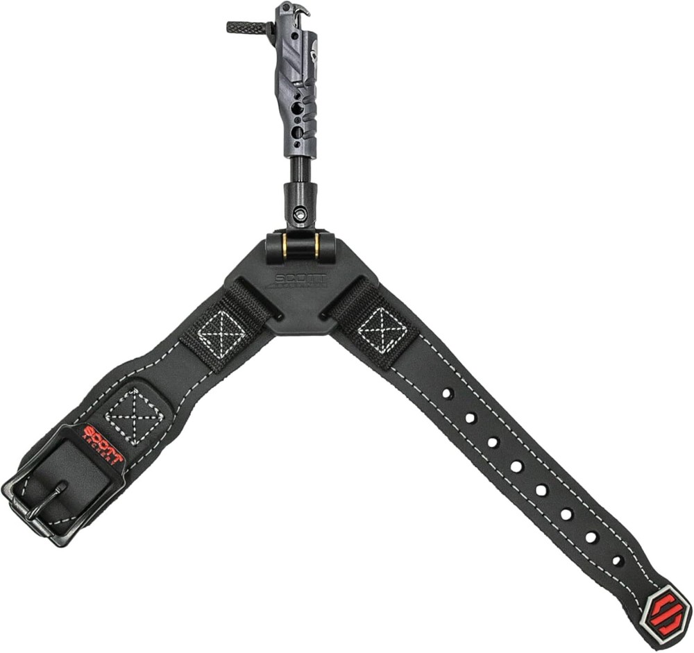 Scott Archery Ghost Release Ambidextrous Neoprene/Leather , Black