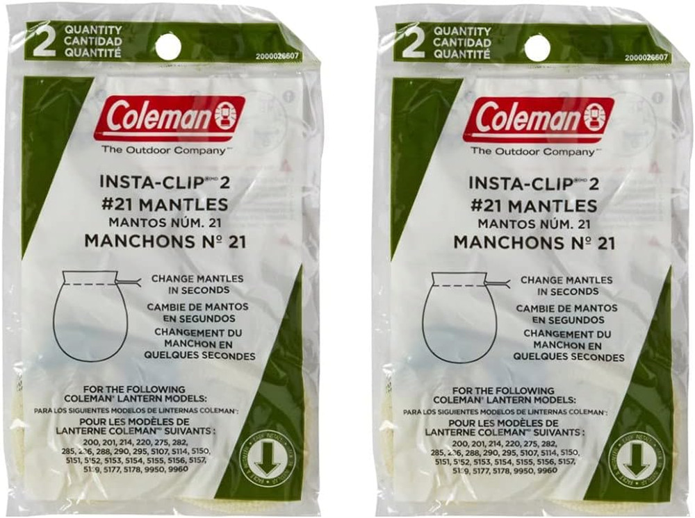 21A134C Mantle Sock Instaclip Wire 4Pk Lantern