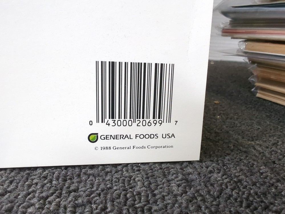 1989 BILL COSBY JELLO PUDDING CALENDAR VM06