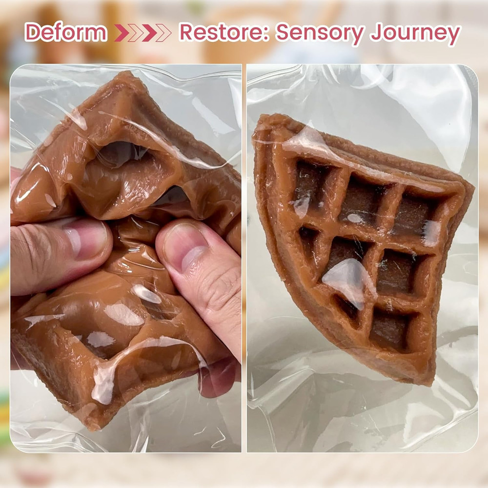 12 Pcs Taba Squishy Kit,Liquid Silicone for Squishy Maker with Guided,Waffles &