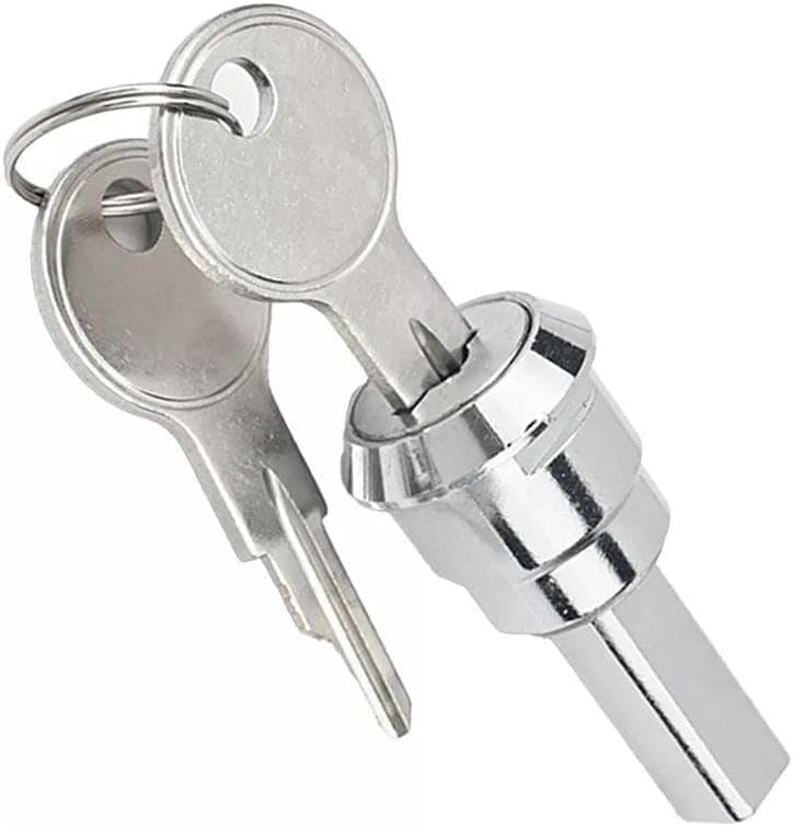 A Set Silver Universal Stainless Toolbox Lock, Lock Iron Cabinet 2