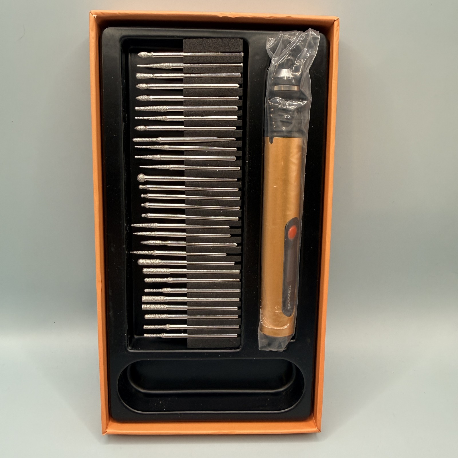 TUBINOONE Cordless Rotary Tool Kit Mini Grinder Engraver Pen with 30 Bits