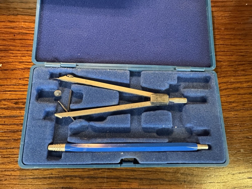 Vintage Pickett Compass Drafting Set 1505 N Kit