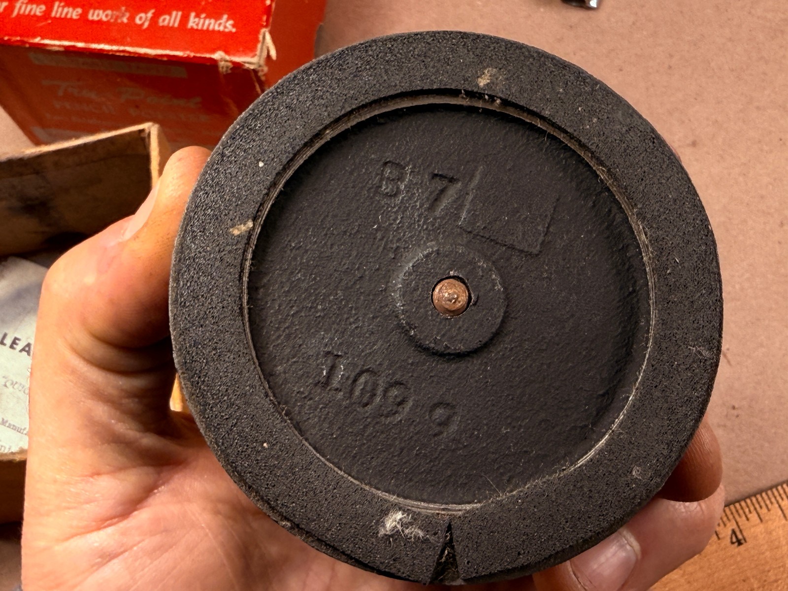 Tru-Point Pencil Pointer Variable Taper Model D in Original Box Made USA