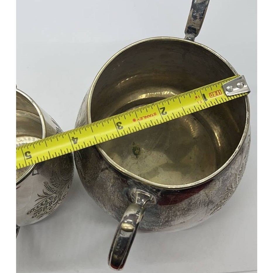 Vintage ROBERT PRINGLE & SONS Silver Plated set