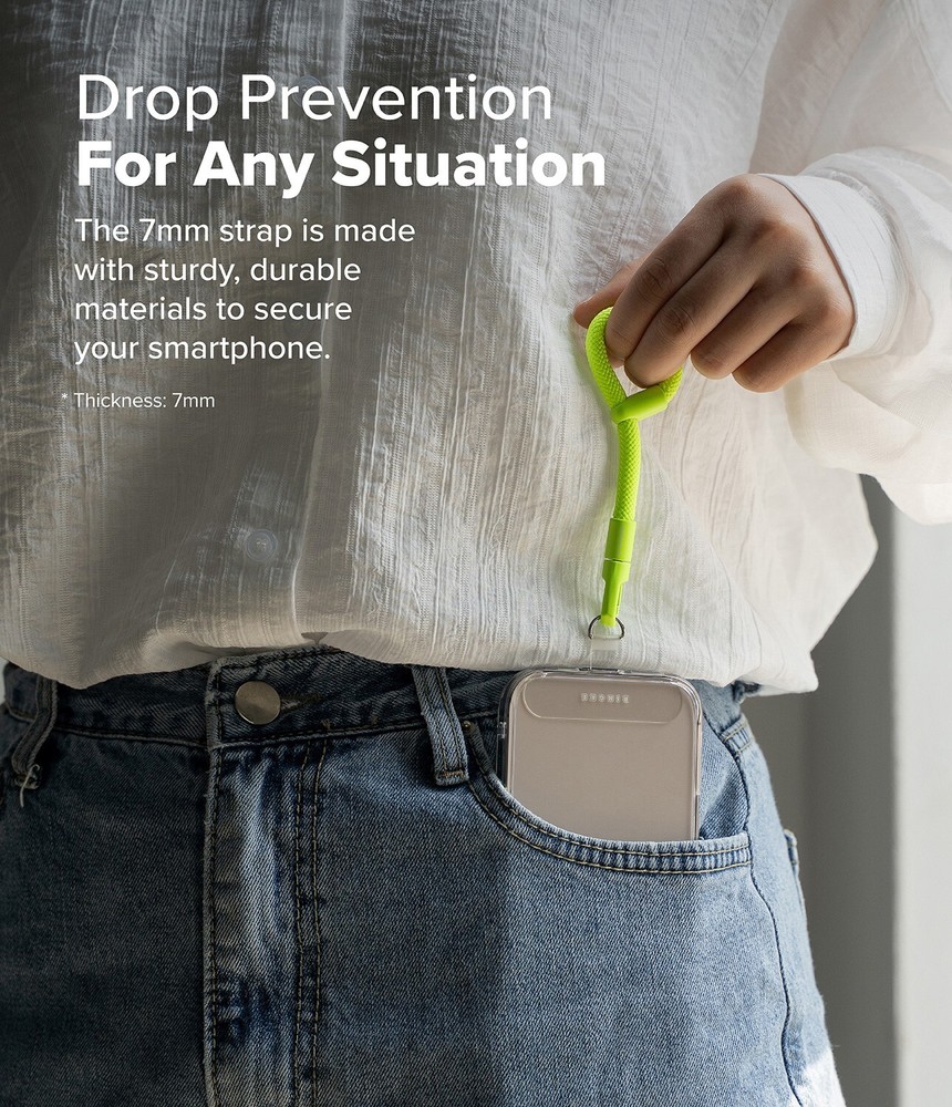 For Universal Phone Strap | Ringke [Holder Link Flow] Tether Tab Finger Strap