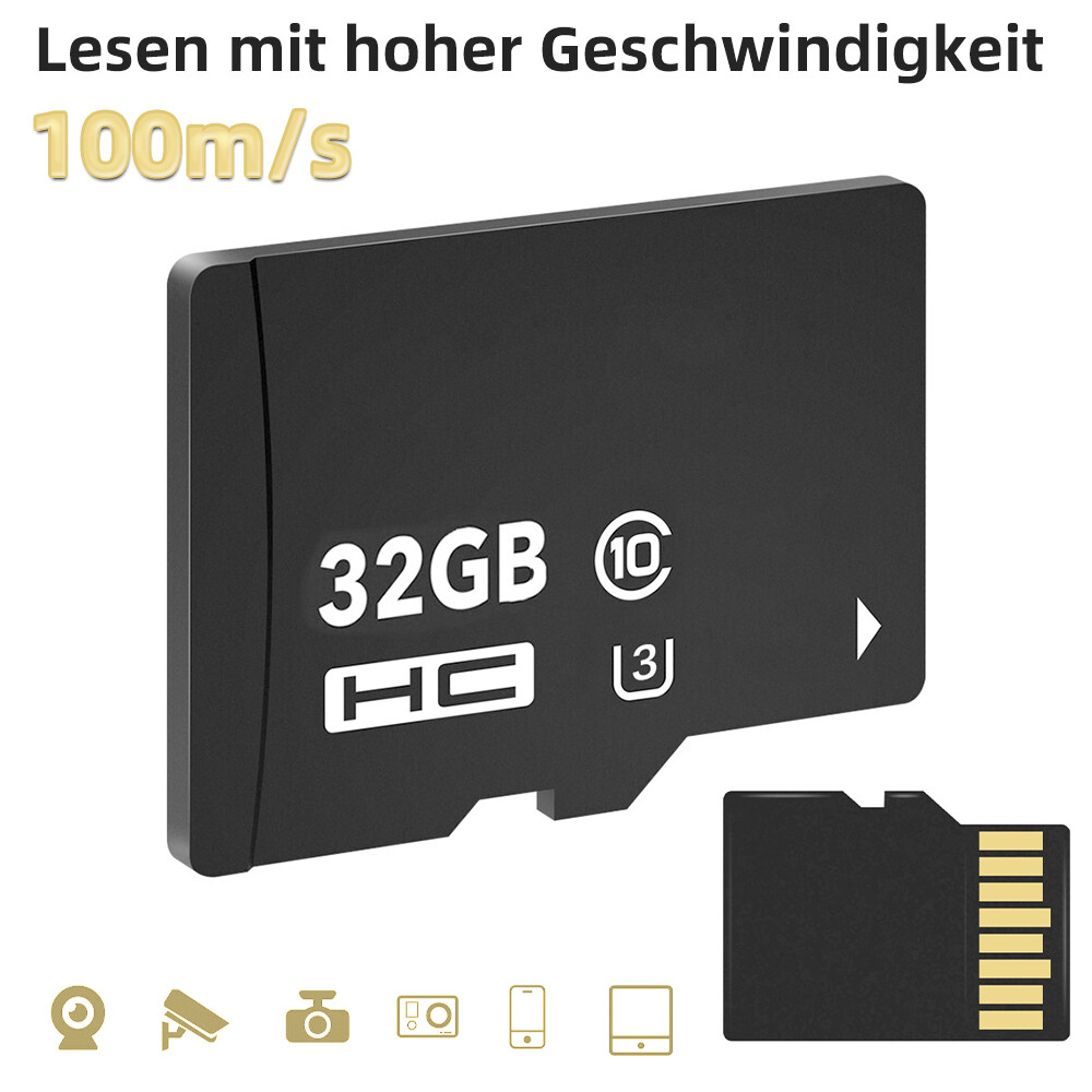 32G Memory SD Card HC Flash Card for Solar Security Camera