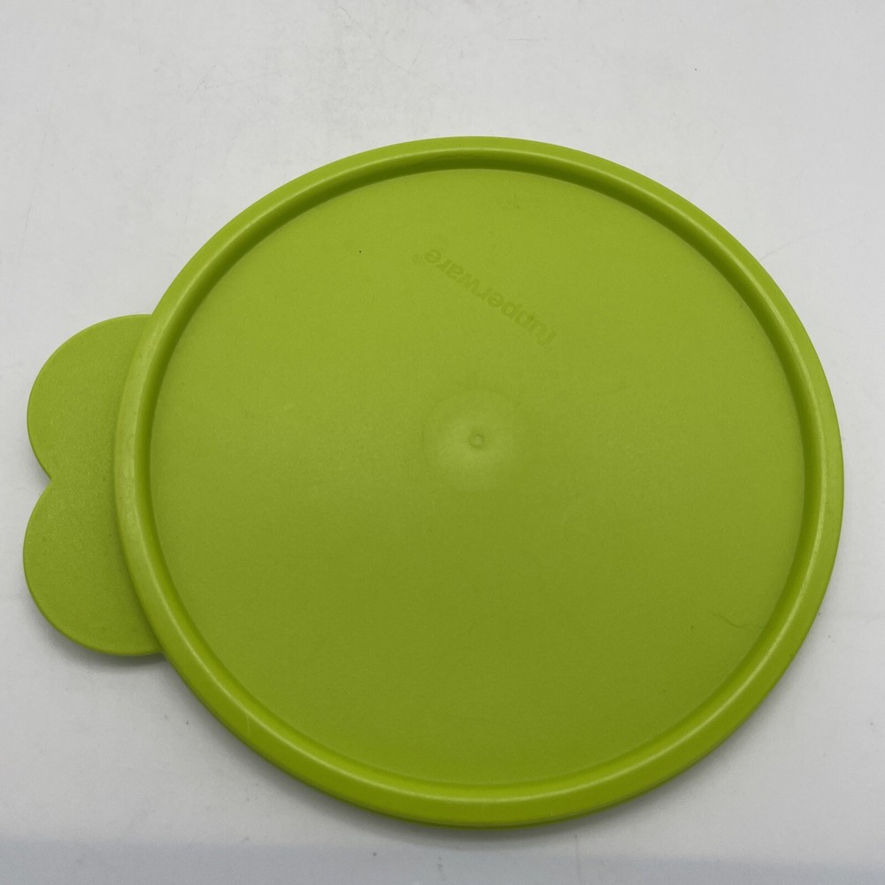 Tupperware Lid Teal 3131B-3. Lime Green
