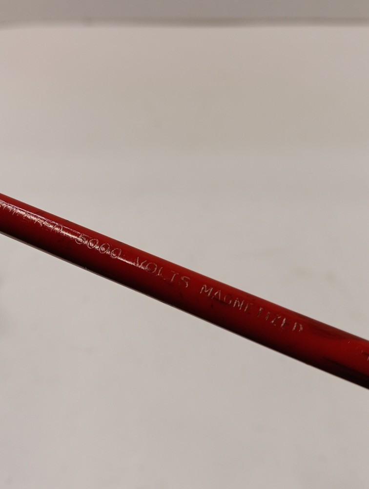 Oxwall Screwdriver Flat/Slotted Insulated 5000 Volts Red Handle 11"