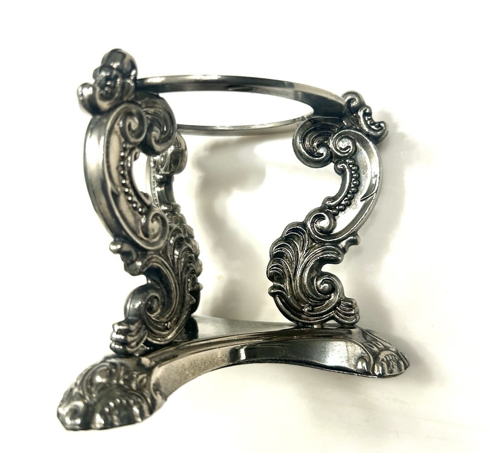 Godinger Silver Art Co. Silver Plated Ornate Stand