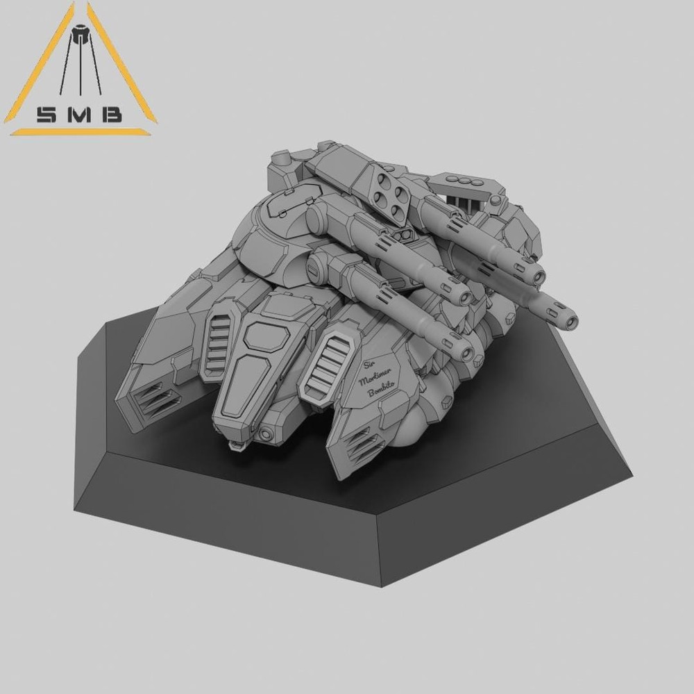 EpoHT Hover Tank | 1:265 | 285 | 6mm Battletech Scale |