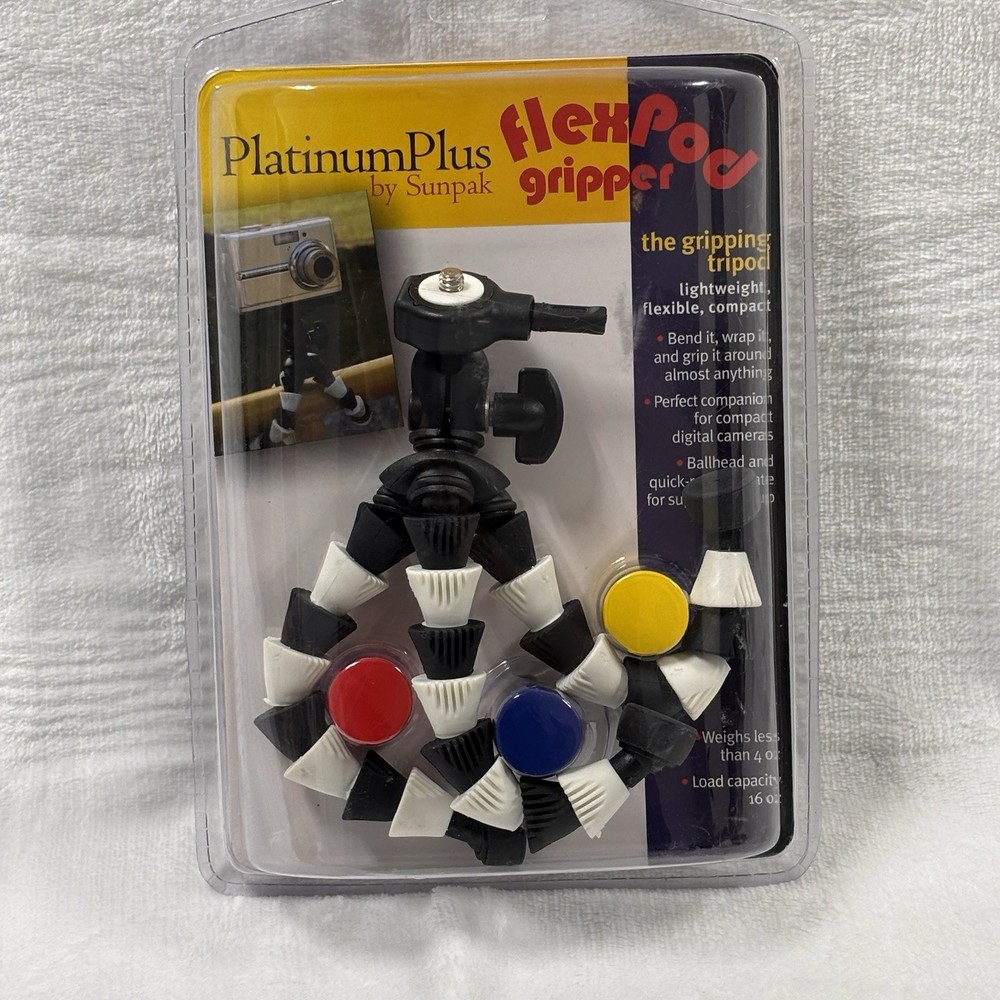 Sunpak PlatinumPlus FlexPod Pro Gripper Tripod Flexible Camera Mount