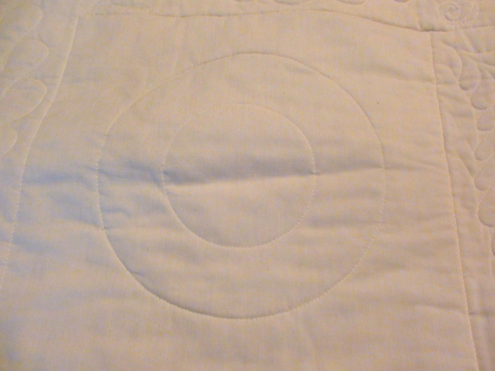 Vintage Handmade Patchwork Quilt 72” X 96” 1970s