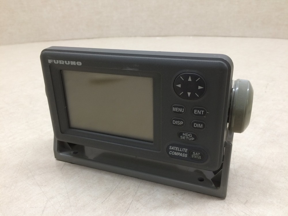 Furuno SC-502 Satellite Compass Display Head V2.01 GPS Screen Button Mount