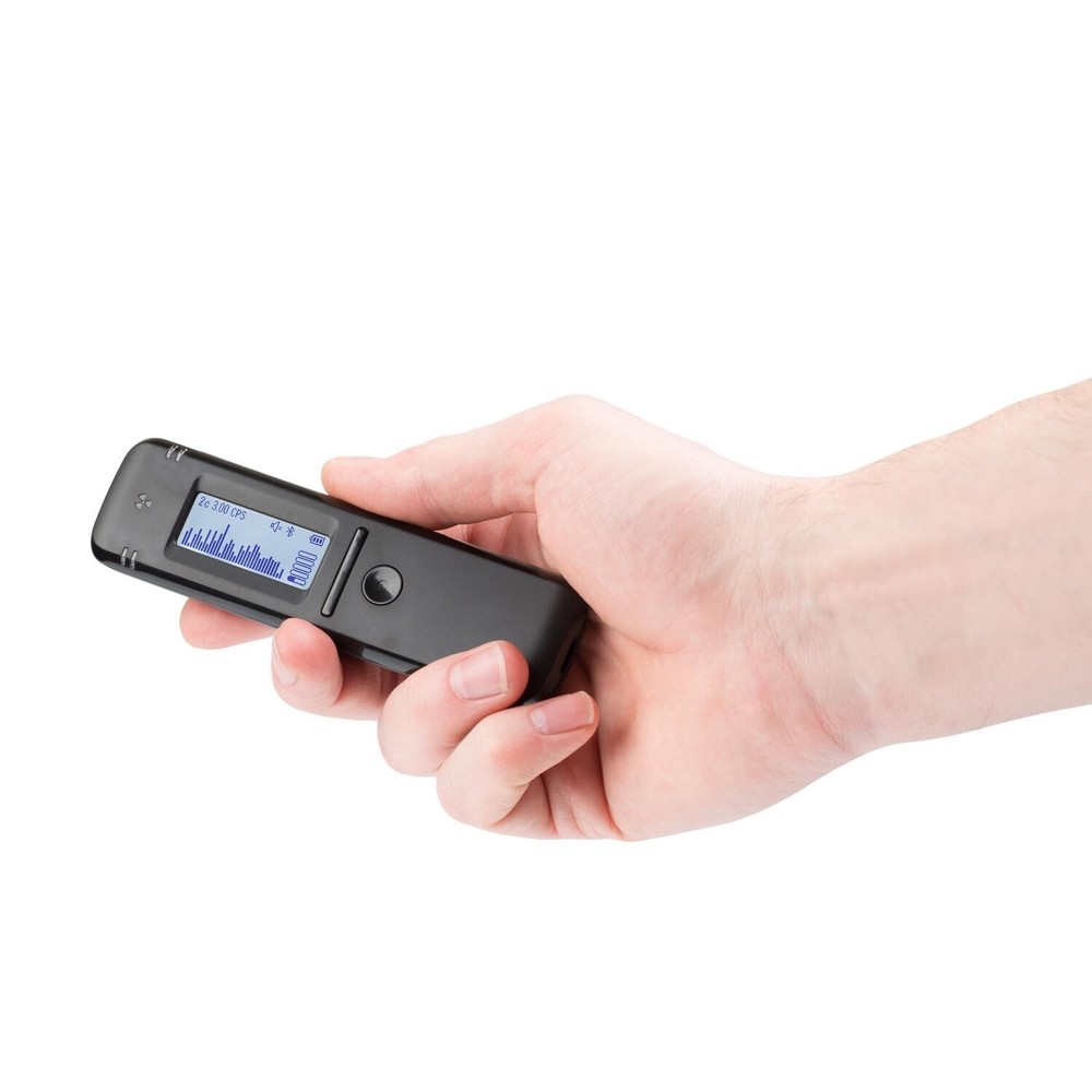 Compact Smart Geiger Counter - Isotope Detection with Real-Time Mapping Features