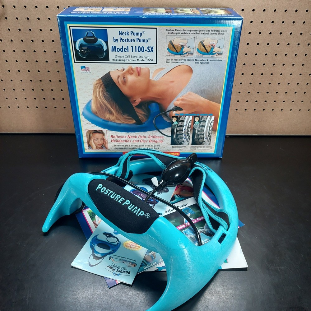 Posture Pump Disc Hydrator Neck Exerciser Cervical Disc Hydrator USA