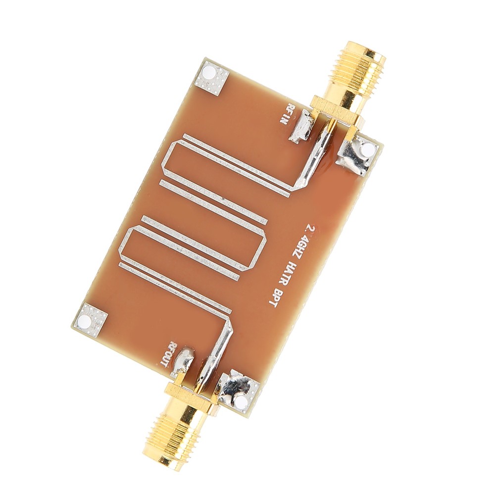 Bandpass Filter Module Microstrip Signal Board 2.4GHz Accessory Electronic Compˇ