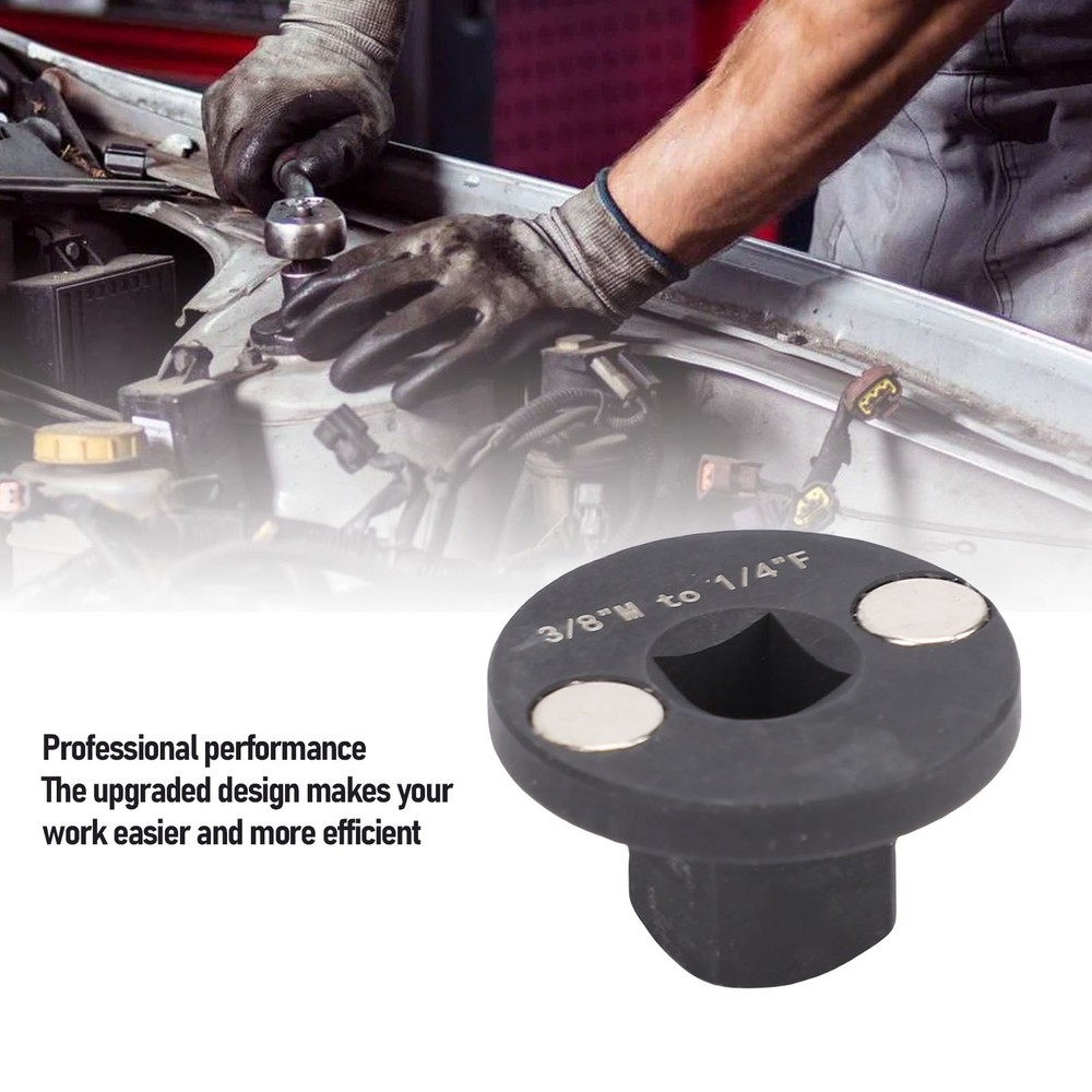 Insert Low Profile Impact Socket Adapter Drive Reducing High Strength Metal For