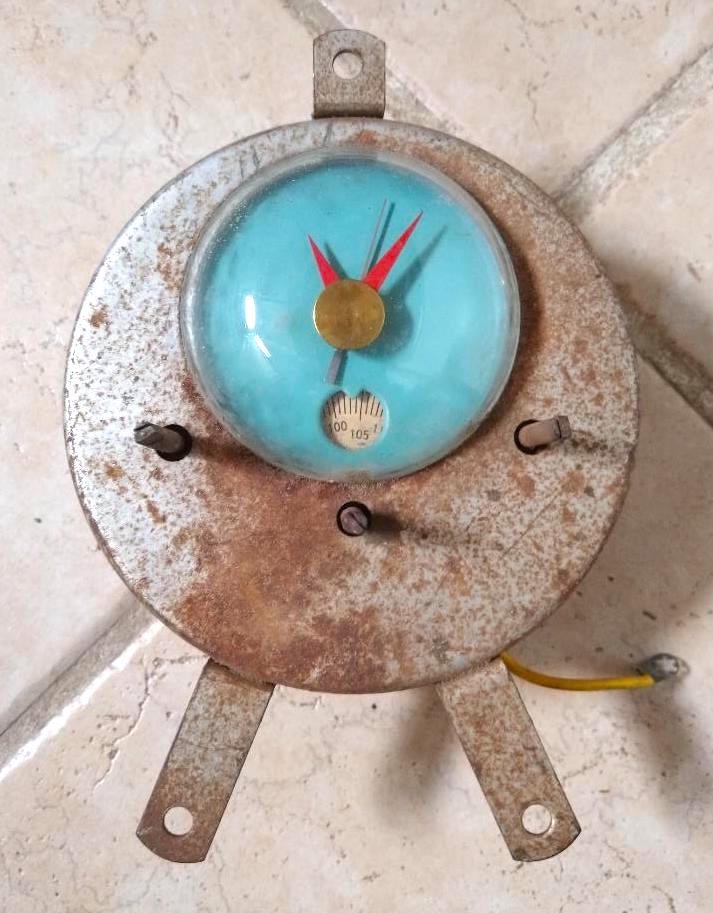 Vintage Atomic Space Age Oven Stove E4 Clock Timer Original RARE