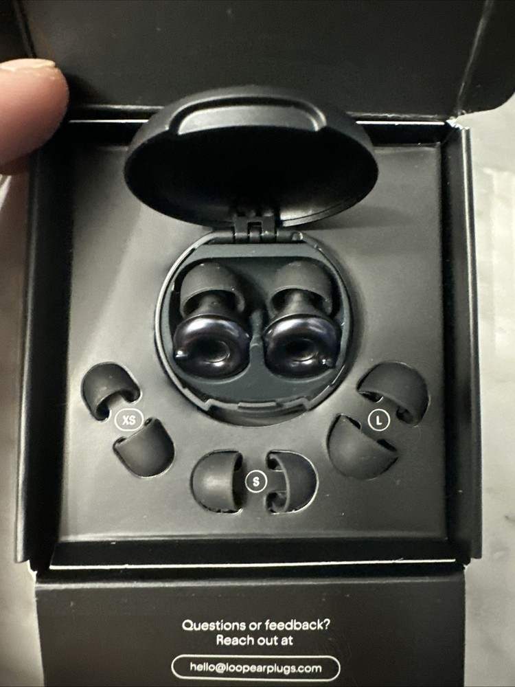 Loop Switch 2 Black Adjustable Ear Plugs - MSRP $60
