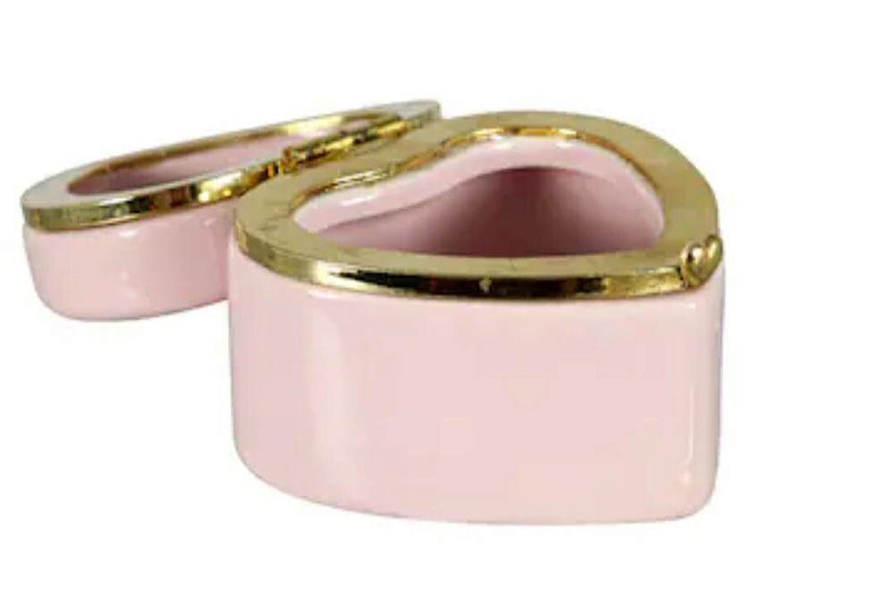 Heart Shaped Trinket Box