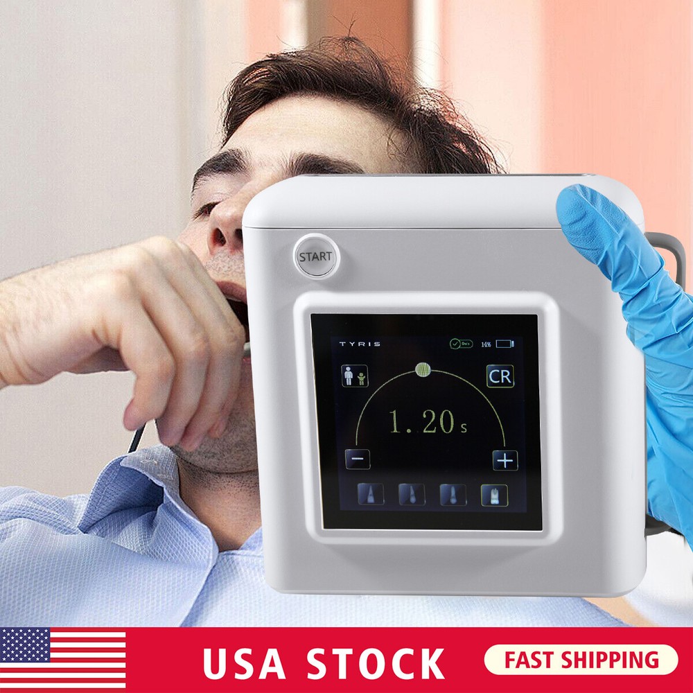 Dental X Mobile Unit System Ray Digital Machine High Frequency No Shield/Sensor