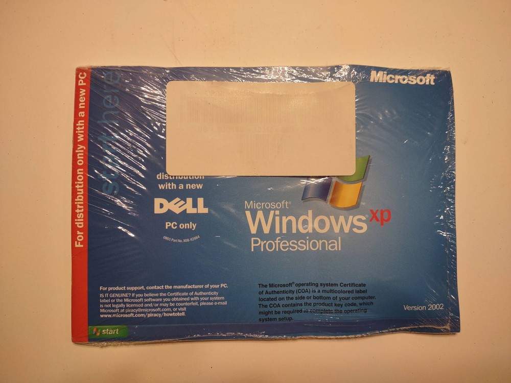 Microsoft Windows XP Professional Dell Reinstallation CD Service Pack 2