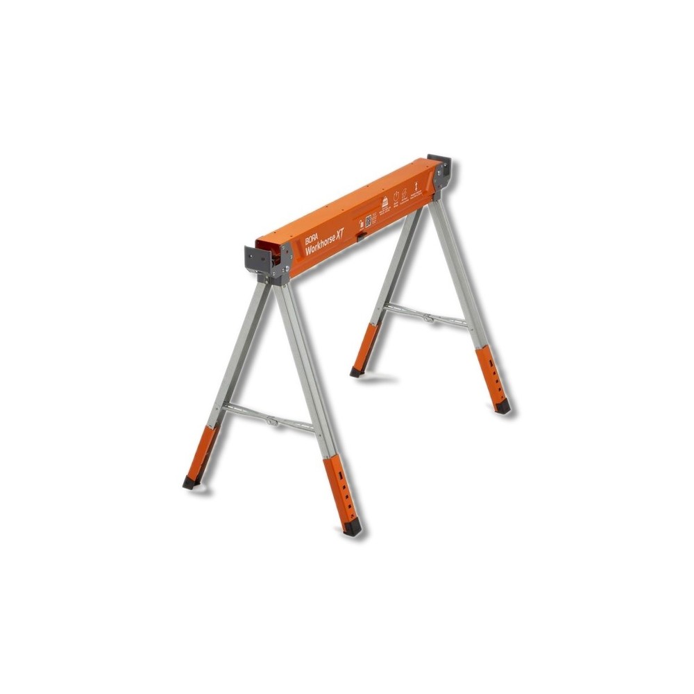 Bora Workhorse XT Adjustable Folding Sawhorse 1400 lb cap PM-3360