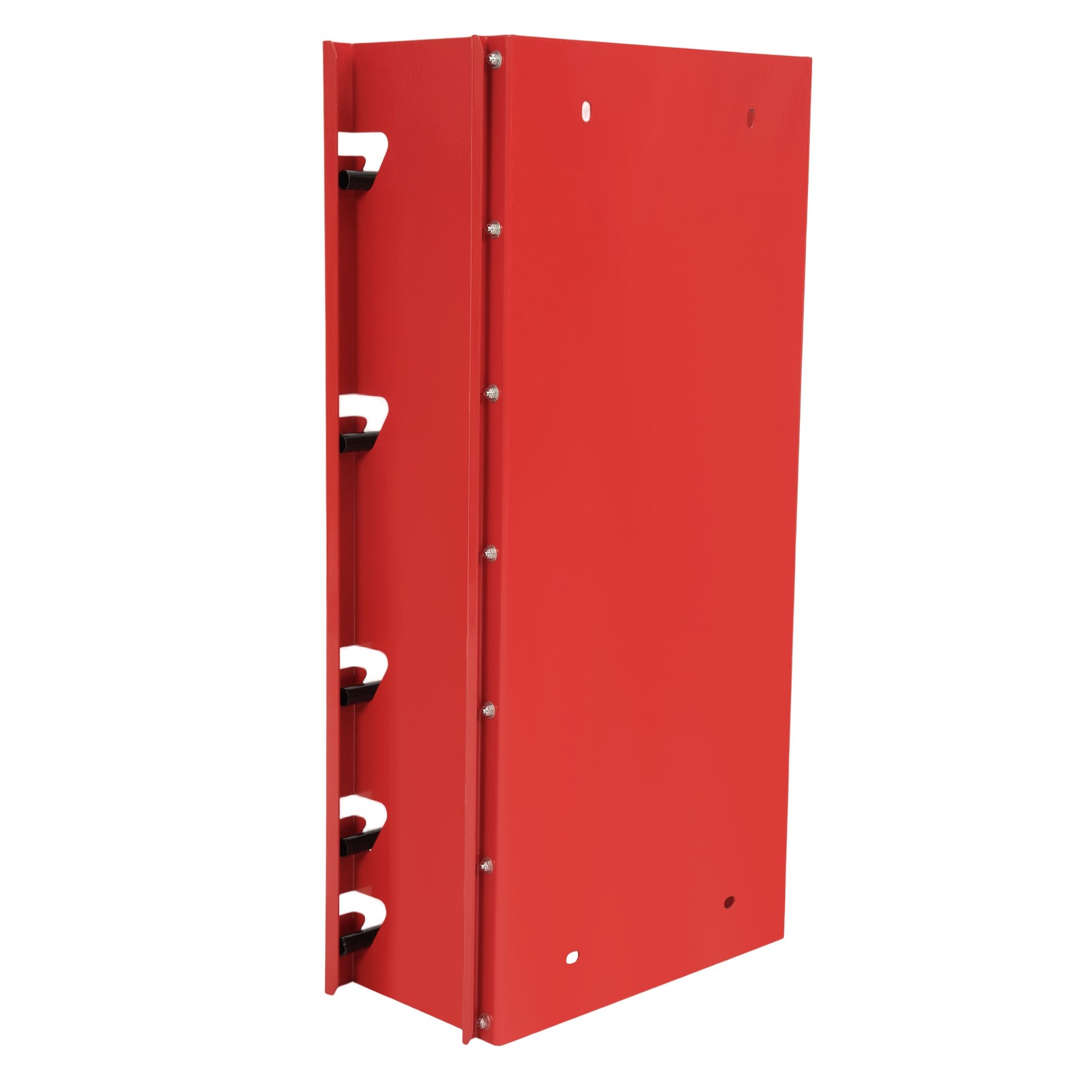 Red Wire Reel Holder 5 Rods Wire Spool Dispenser Rack For Industrial Electrical