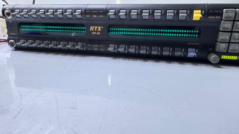 RTS Telex KP-32 90007656005 Position Intercom Keypanel