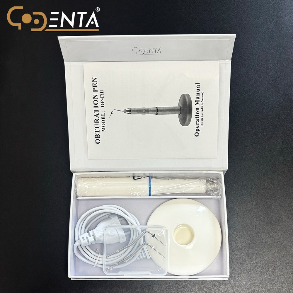 Cordless Gutta Percha Obturation System, Endo Heated Pen, 2 Tips, Root Tools