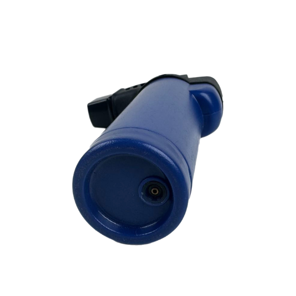 3 Pack Jumbo 4" Double Jet Flame Torch Gun Lighter Refillable Lockable Windproof