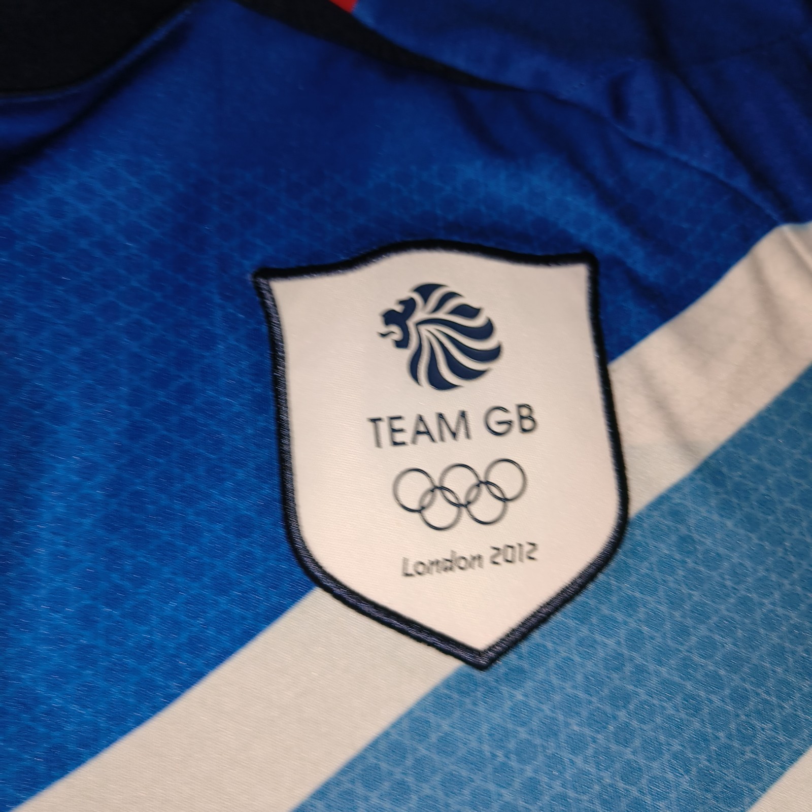 Great Britain Home Football Shirt Jersey 2012 Ryan Giggs Adidas Size S