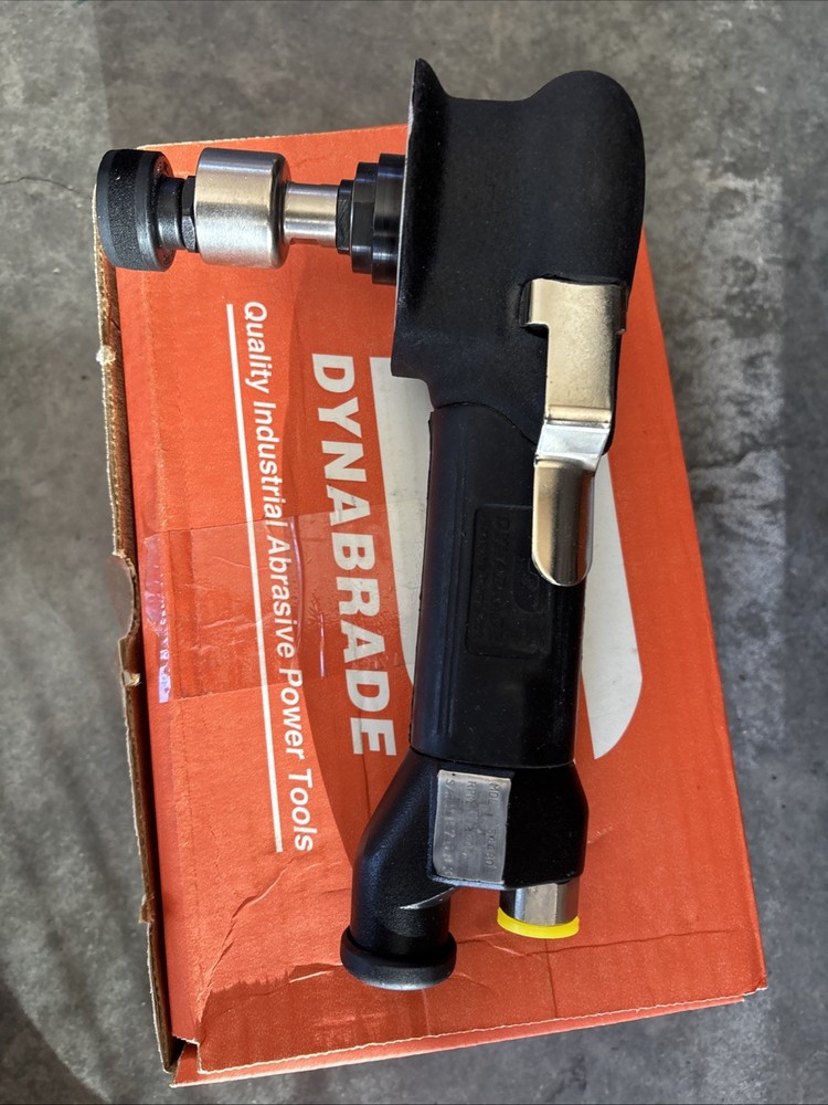 Dynabrade 54480 Right Angle Mini Dynorbital air sander NOS