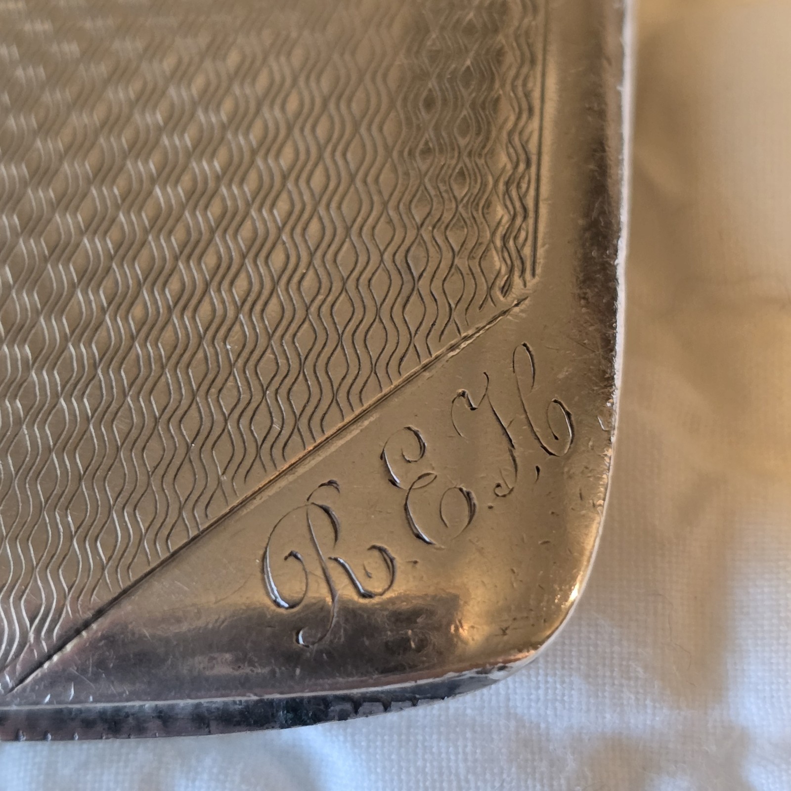 Antique Deakin & Francis Vesta Case Match Safe Holder Sterling Circa 1913 London