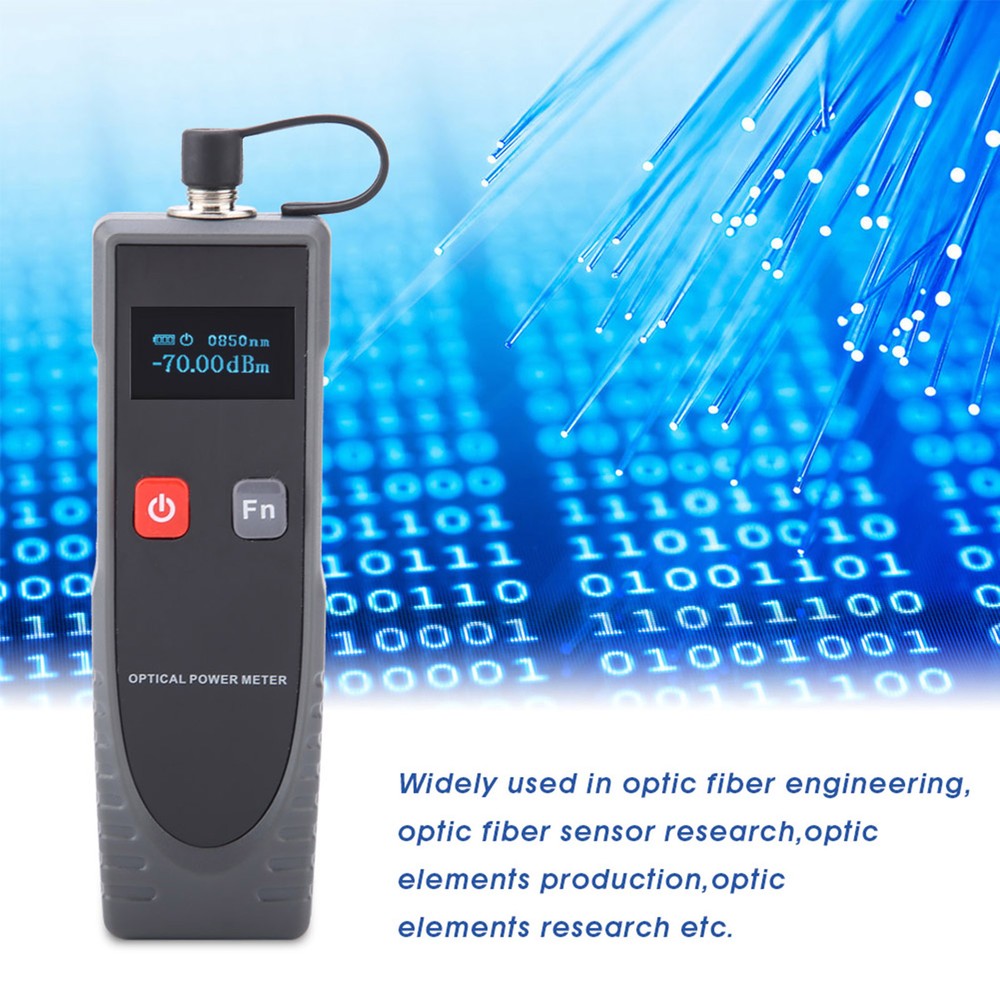 WT65 Digital LCD Display Handheld Network Cable Tester Optical Power Meter♡