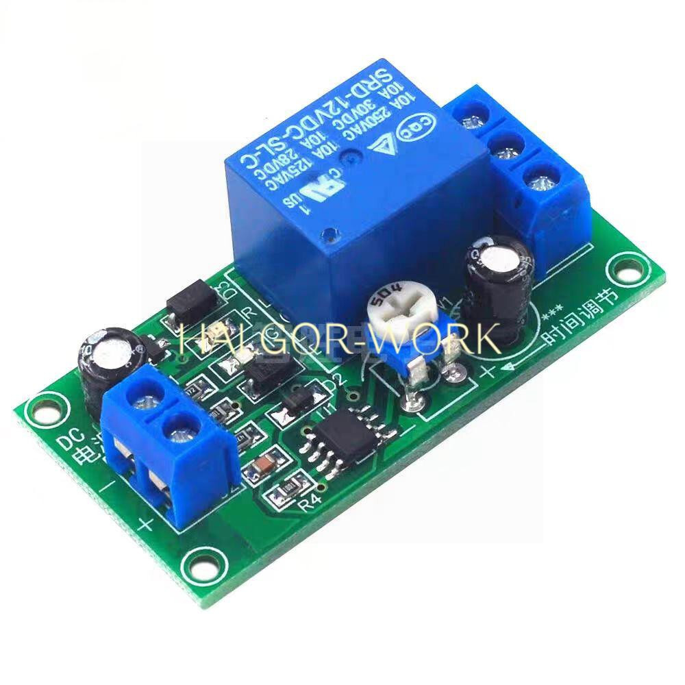 DC 12V NE555 0~60 Seconds Time Relay Module Delay Timer Time Switch Adjustable