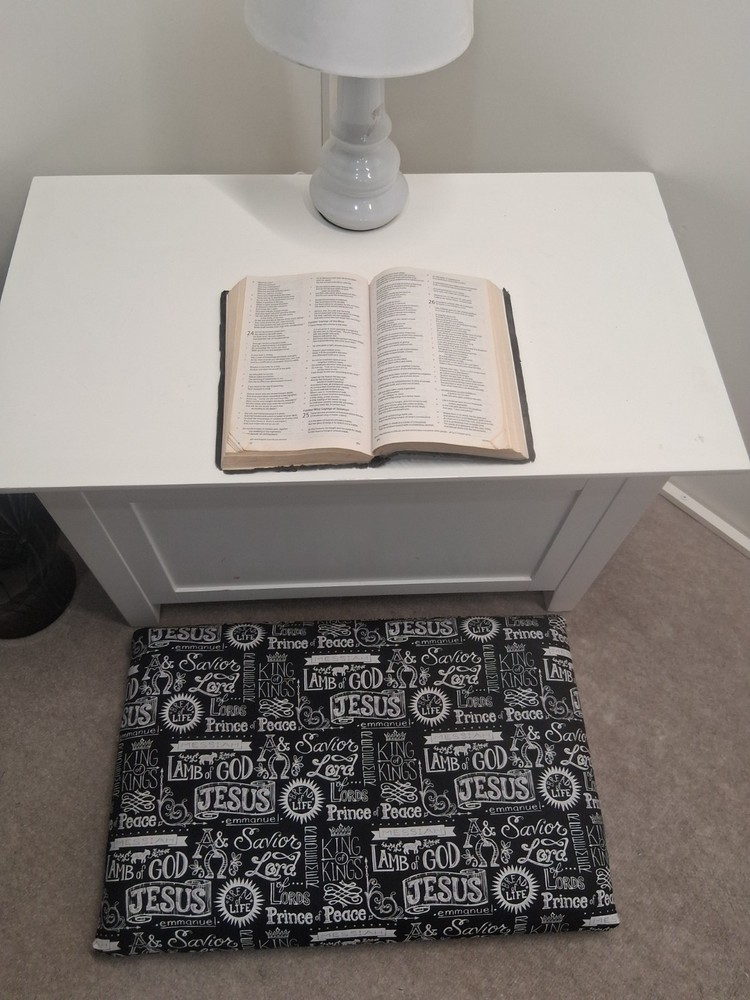 Prayer Altar Prayer Pad Cushion Knee Support Home Prayer Corner Setup